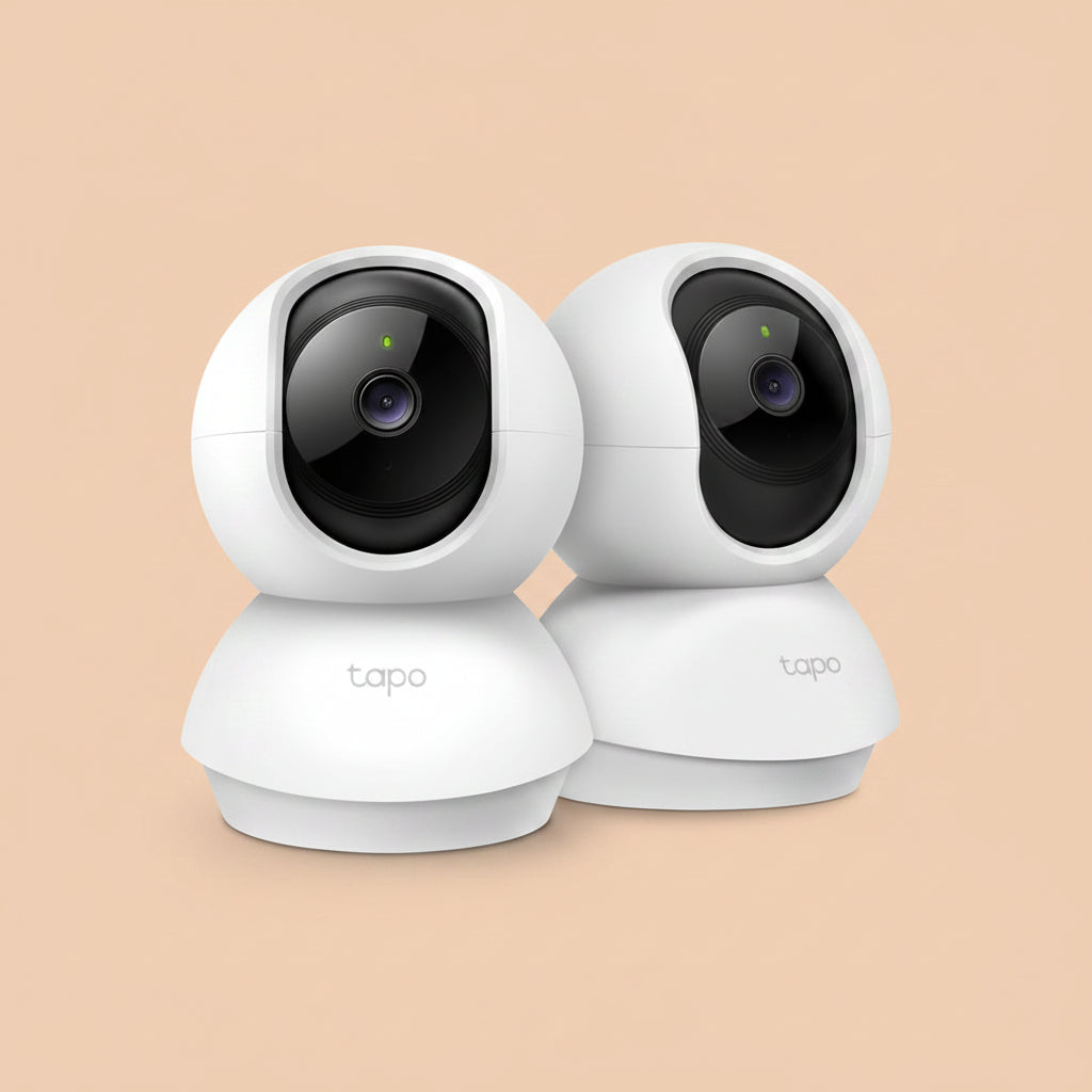Tapo 2K Pan/Tilt Security Camera for Baby Monitor, Dog Camera w/Motion Detection, 2-Way Audio Siren, Night Vision, Cloud&SD Card Storage, Works w/Alexa & Google Assistant, 2-Pack (Tapo C210P2)|B09Y8C185M