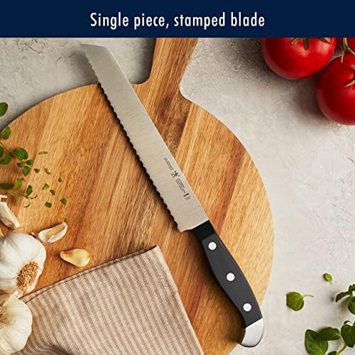 Henckels Statement 15-Pc Knife Block Set, Razor-Sharp, German Engineered | Informed by 100+ Years of Mastery. Dishwasher safe, Comfortable Grip Ideal for Everyday Cooking. High Quality Stainless Steel|B00GHX5HGG