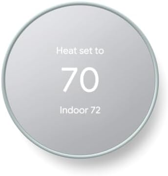 Google Nest Thermostat - Smart Thermostat for Home - Programmable Wifi Thermostat - Charcoal|B08HRPDBFF