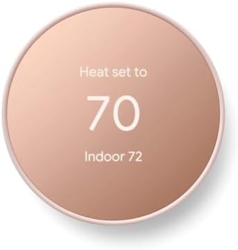 Google Nest Thermostat - Smart Thermostat for Home - Programmable Wifi Thermostat - Charcoal|B08HRPDBFF
