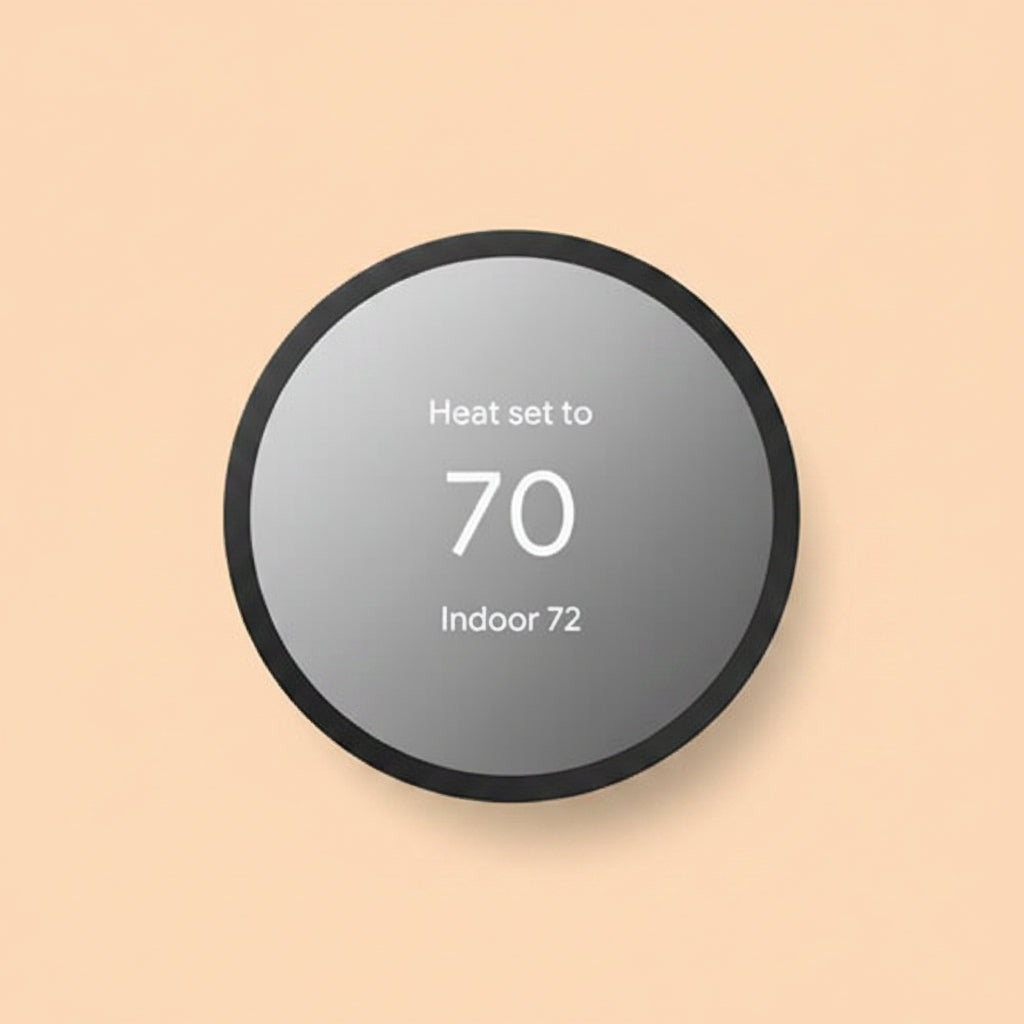 Google Nest Thermostat - Smart Thermostat for Home - Programmable Wifi Thermostat - Charcoal|B08HRPDBFF
