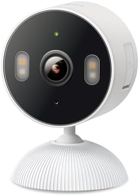 TP-Link Tapo 1080P Indoor Security Camera for Baby Monitor, Dog Camera w/Motion Detection, 2-Way Audio Siren, Night Vision, Cloud & SD Card Storage, Works w/Alexa & Google Home (Tapo C100)|B0866S3D82