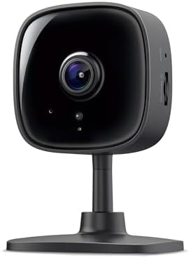 TP-Link Tapo 1080P Indoor Security Camera for Baby Monitor, Dog Camera w/Motion Detection, 2-Way Audio Siren, Night Vision, Cloud & SD Card Storage, Works w/Alexa & Google Home (Tapo C100)|B0866S3D82