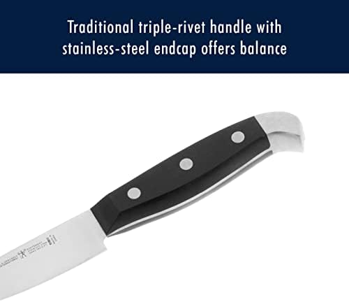Henckels Statement 15-Pc Knife Block Set, Razor-Sharp, German Engineered | Informed by 100+ Years of Mastery. Dishwasher safe, Comfortable Grip Ideal for Everyday Cooking. High Quality Stainless Steel|B00GHX5HGG