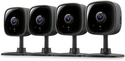 TP-Link Tapo 1080P Indoor Security Camera for Baby Monitor, Dog Camera w/Motion Detection, 2-Way Audio Siren, Night Vision, Cloud & SD Card Storage, Works w/Alexa & Google Home (Tapo C100)|B0866S3D82