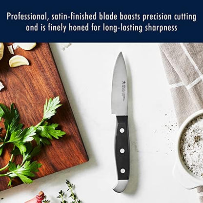 Henckels Statement 15-Pc Knife Block Set, Razor-Sharp, German Engineered | Informed by 100+ Years of Mastery. Dishwasher safe, Comfortable Grip Ideal for Everyday Cooking. High Quality Stainless Steel|B00GHX5HGG