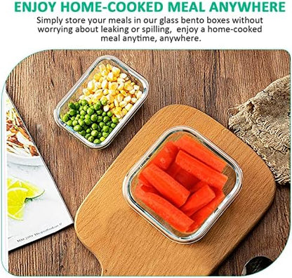 KOMUEE 24 Pieces Glass Food Storage Containers Set, Meal Prep Containers, BPA-Free Airtight Glass Storage Containers with lids,Freezer, Microwave and Oven Safe,Gray|B09QQGY1BW